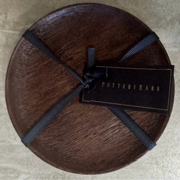 Pottery Barn Chateau Wood Coasters - Picture 6 of 10